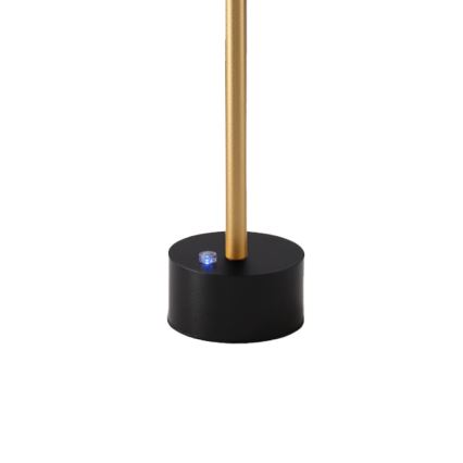 Dimmable LED Rechargeable Desk Lamp SAM LED/5W/5V Black/Gold