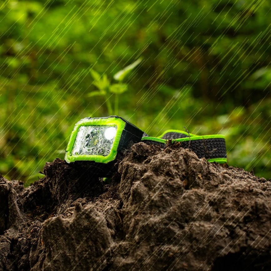 Dimmable Rechargeable LED Headlamp with Sensor, LED 10W/5V, IP66, 750 lm, 1500 mAh