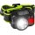 Dimmable LED Rechargeable Headlamp with Sensor and Red Light LED/6W/5V/3xAAA IP66 500 lm 1200 mAh