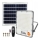 Dimmable LED Solar Floodlight 150W / 3.2V / 5000K / 15000 mAh / IP65, Black + Remote Control