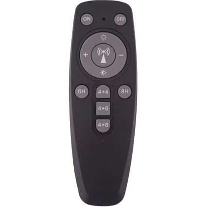 LED Dimmable Solar Floodlight LED/50W/3.2V 5000K 6000 mAh IP65 Black + Remote Control