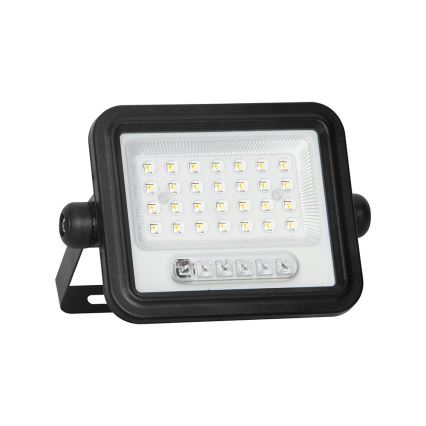 Dimmable Solar LED Floodlight, 50W, 3.2V, 2000-8000K, IP65, 3800 mAh, black + remote control