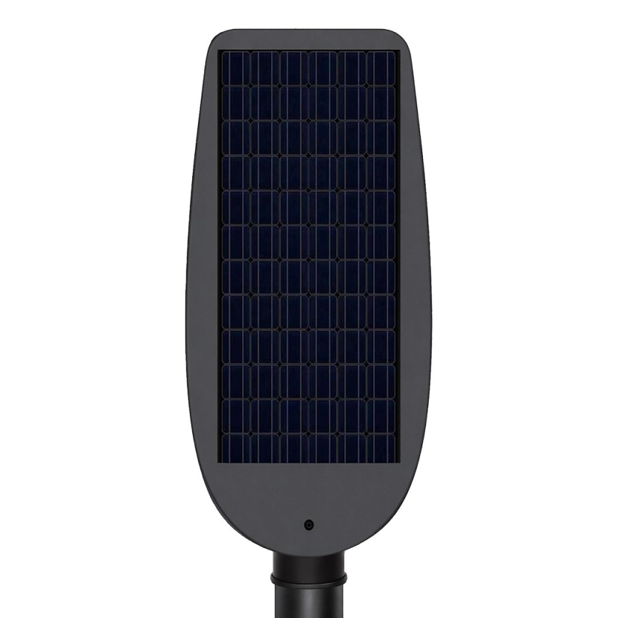 Dimmable LED Solar Street Light with Sensor VENICE LED/100W/3,2V 6000 mAh IP65 Black + Remote Control