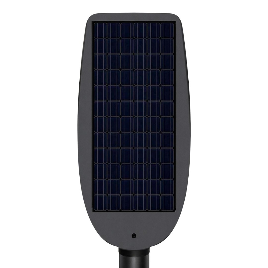 LED Dimmable Solar Street Light with Sensor VENICE LED/200W/3.2V 12000 mAh IP65 Black + Remote Control