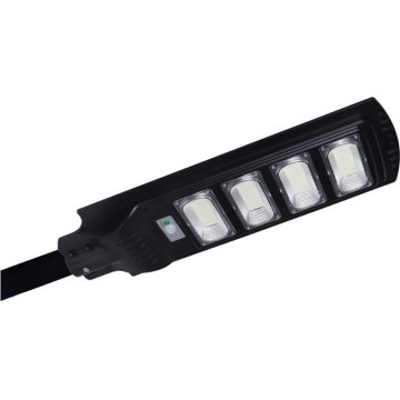 Dimmable LED solar street light with sensor URBI LED/11W/3,2V 6500K 15000 mAh IP54 + remote control