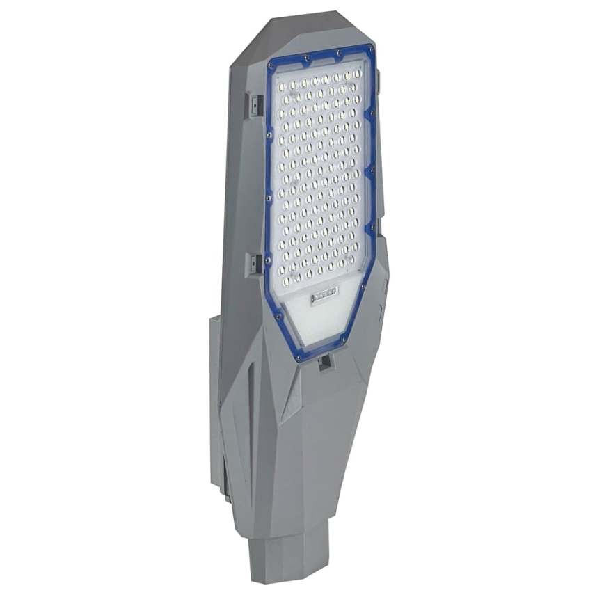 Dimmable LED street lamp with dusk sensor and solar panel LED/200W/20000 mAh 6500K IP65 gray