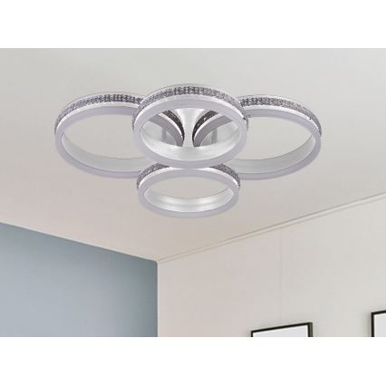 Dimmable LED surface-mounted chandelier LED/150W/230V 3000-6500K + remote control