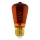 Dimmable LED Vintage ST48 Bulb E27/4W/230V 2000K Red - Eglo 110199
