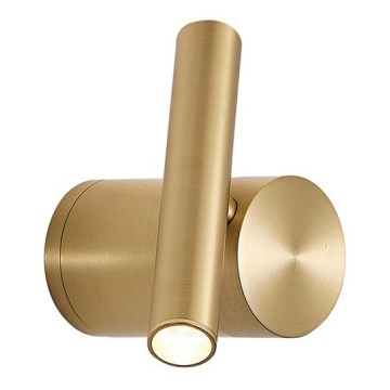 Dimmable LED Wall-Mounted Spotlight PLANET LED/4W/230V, Gold