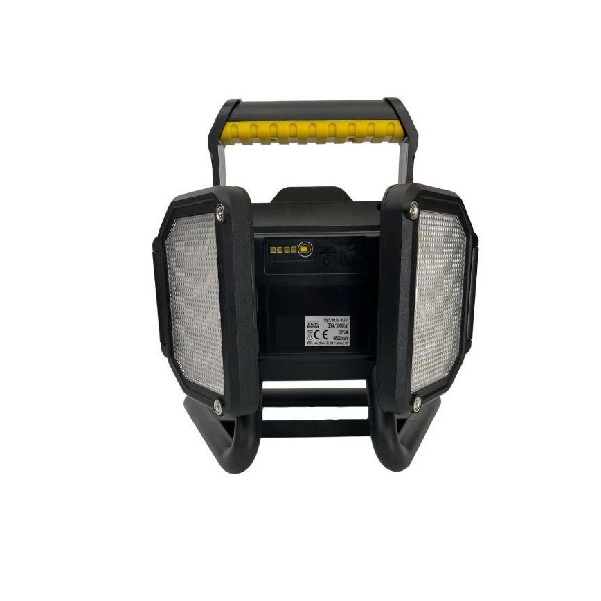 Dimmable LED Work Light LED/50W/5V 12000 mAh IP54