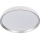 Dimmable LIXAN LED ceiling light, 65W, 230V, 3000–6500K, Ø 48.6 cm, white/silver – with remote control