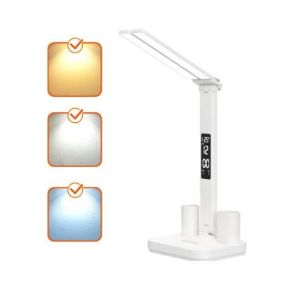 LED Dimmable Rechargeable Desk Lamp NOBLITE P LED/5W/5V 3000/4000/6000K 2200 mAh white