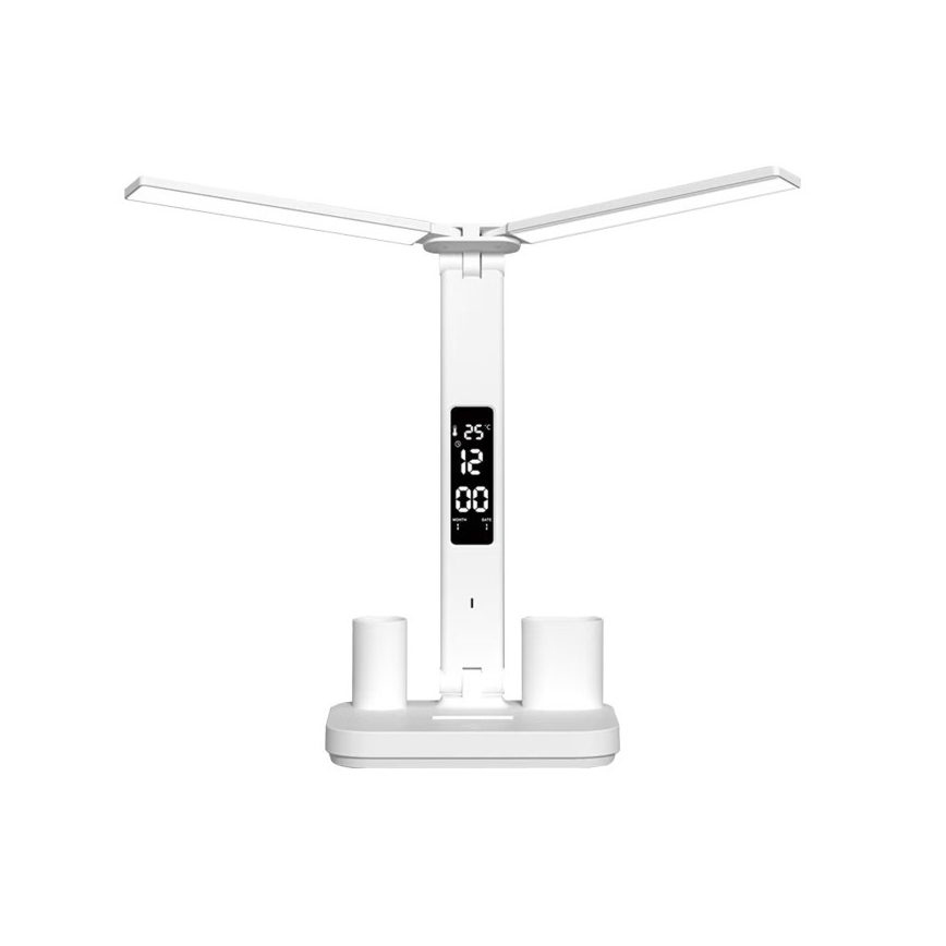 LED Dimmable Rechargeable Desk Lamp NOBLITE P LED/5W/5V 3000/4000/6000K 2200 mAh white