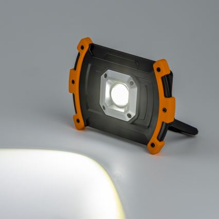 Dimmable Rechargeable LED Floodlight 10W/5V USB 6500K IP44
