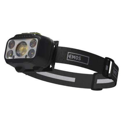 Dimmable rechargeable LED headlamp/3xAAA/1000 mAh 3.7V