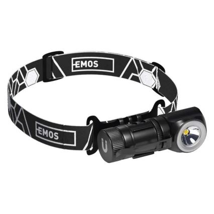 Dimmable rechargeable LED headlamp/800 mAh 3,7V