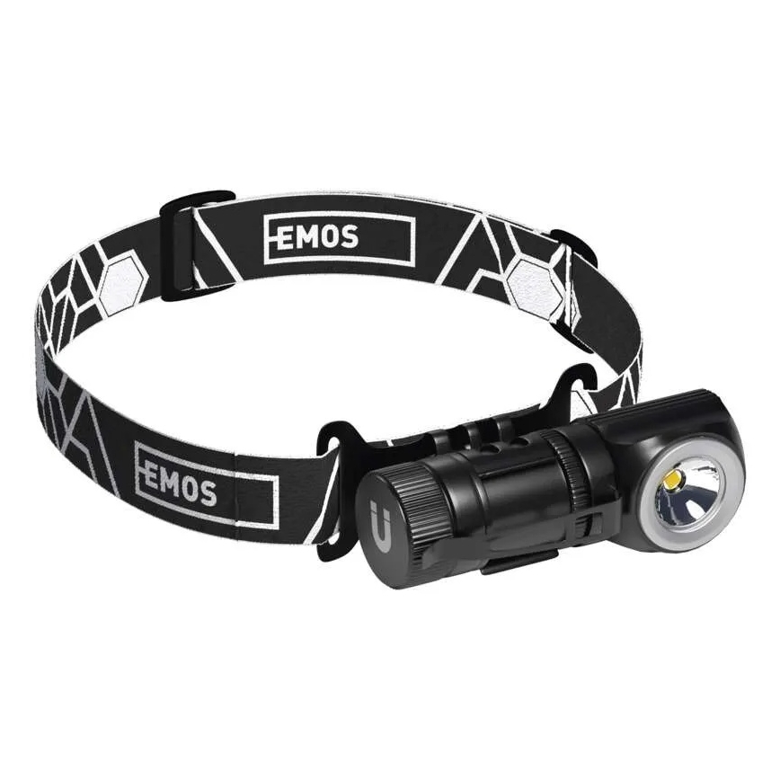 Dimmable rechargeable LED headlamp/800 mAh 3,7V