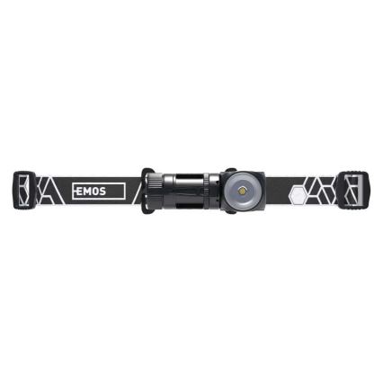 Dimmable rechargeable LED headlamp/800 mAh 3,7V