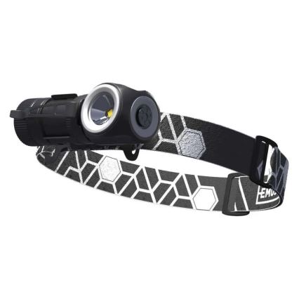 Dimmable rechargeable LED headlamp/800 mAh 3,7V