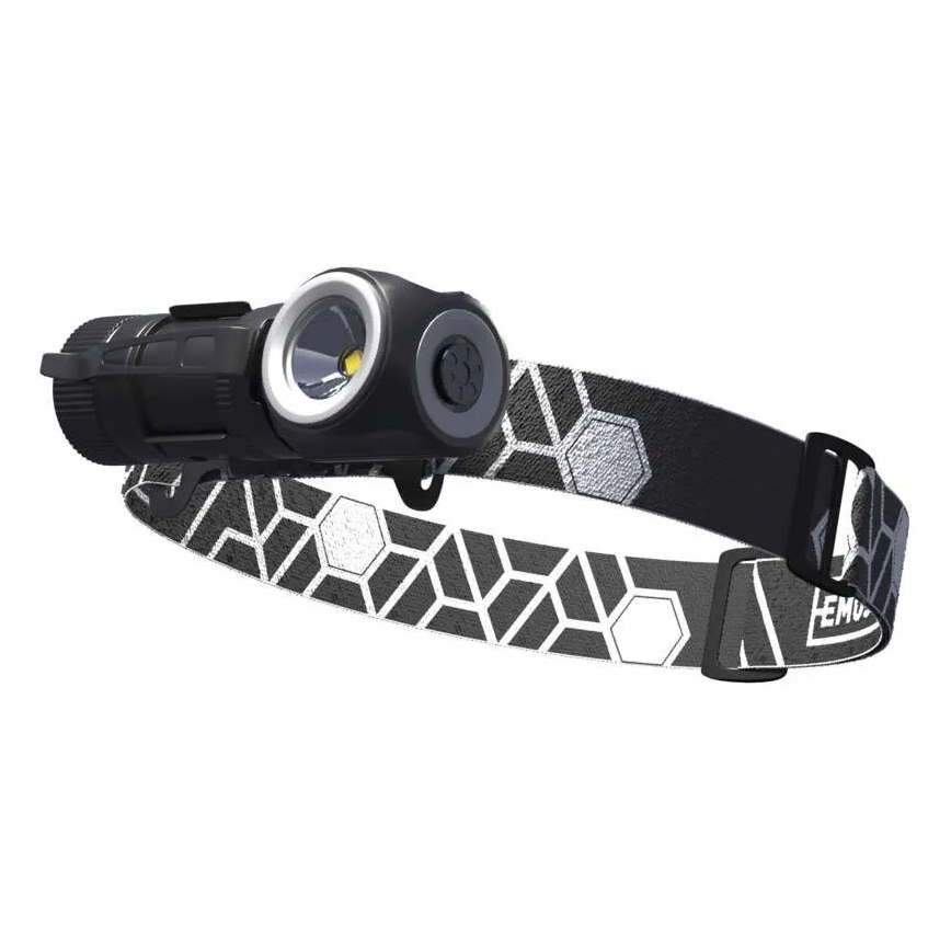 Dimmable rechargeable LED headlamp/800 mAh 3,7V