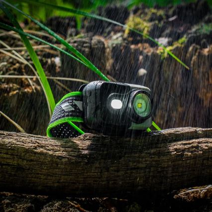 Dimmable Rechargeable LED Headlamp LED/10W/5V/3xAAA IP66 800 lm 1000 mAh