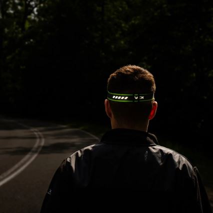 Dimmable Rechargeable LED Headlamp LED/10W/5V/3xAAA IP66 800 lm 1000 mAh