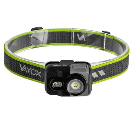 Dimmable Rechargeable LED Headlamp LED/10W/5V/3xAAA IP66 800 lm 1000 mAh