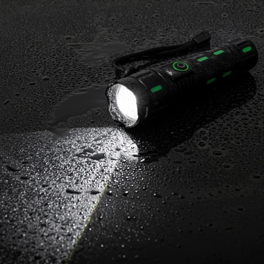 Dimmable LED Rechargeable Lantern with Power Bank Function LED/20W/5V IP44 1200 lm 5000 mAh