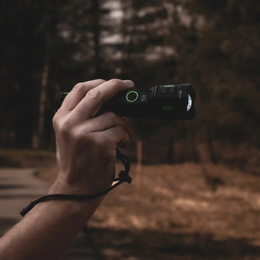 Dimmable LED Rechargeable Lantern with Power Bank Function LED/20W/5V IP44 1200 lm 5000 mAh