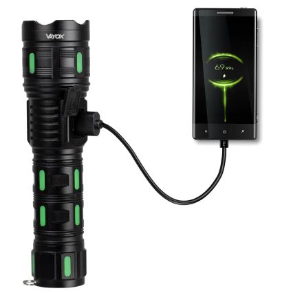 Dimmable LED Rechargeable Lantern with Power Bank Function LED/20W/5V IP44 1200 lm 5000 mAh