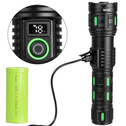 Dimmable LED Rechargeable Lantern with Power Bank Function LED/20W/5V IP44 1200 lm 5000 mAh