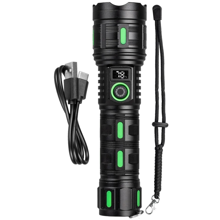 Dimmable LED Rechargeable Lantern with Power Bank Function LED/20W/5V IP44 1200 lm 5000 mAh