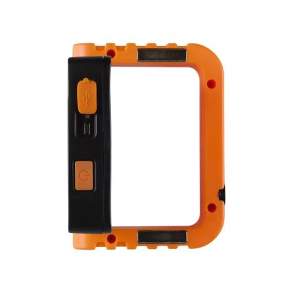 Dimmable Solar Rechargeable LED Floodlight LED/10W/5V USB 6500K IP44 1800 mAh