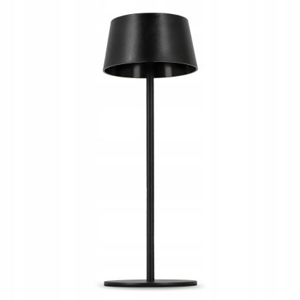 Dimmable Touch Solar LED Lamp, 3W/5V USB, 1800 mAh, IP44, Black