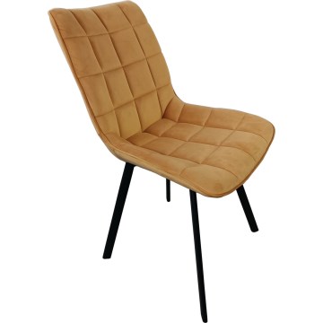 Dining chair ADINA yellow