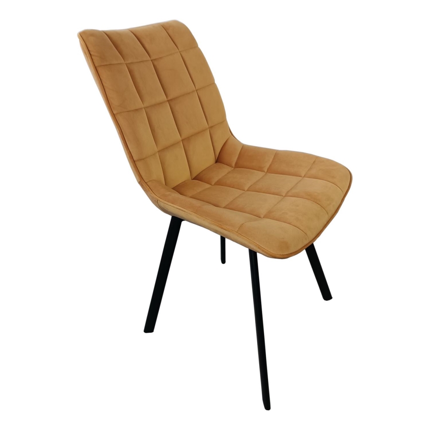 Dining chair ADINA yellow