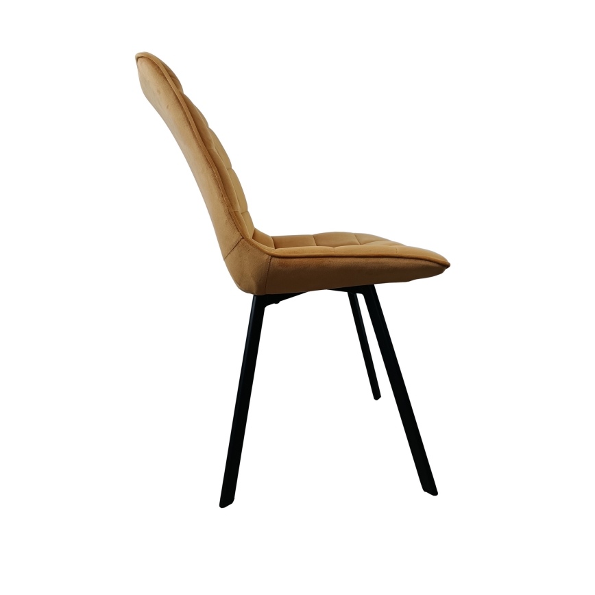 Dining chair ADINA yellow