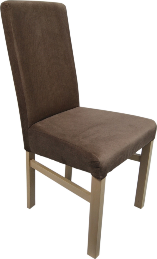 Dining chair ALISON brown/beech