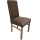 Dining chair ALISON brown/beech