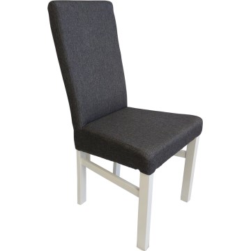 Dining chair ALISON grey/white