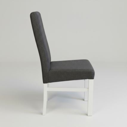Dining chair ALISON grey/white