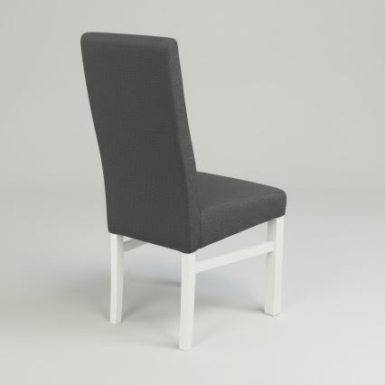 Dining chair ALISON grey/white