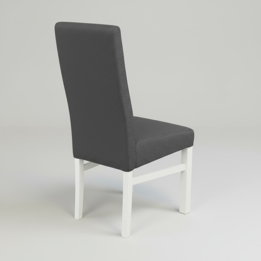 Dining chair ALISON grey/white