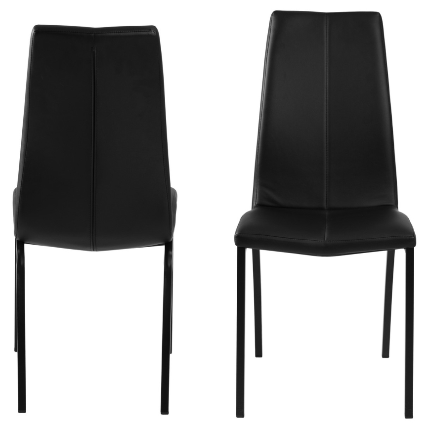 Dining chair AMAL 1 pc black
