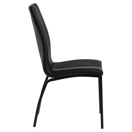 Dining chair AMAL 1 pc black