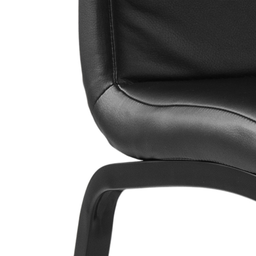 Dining chair AMAL 1 pc black