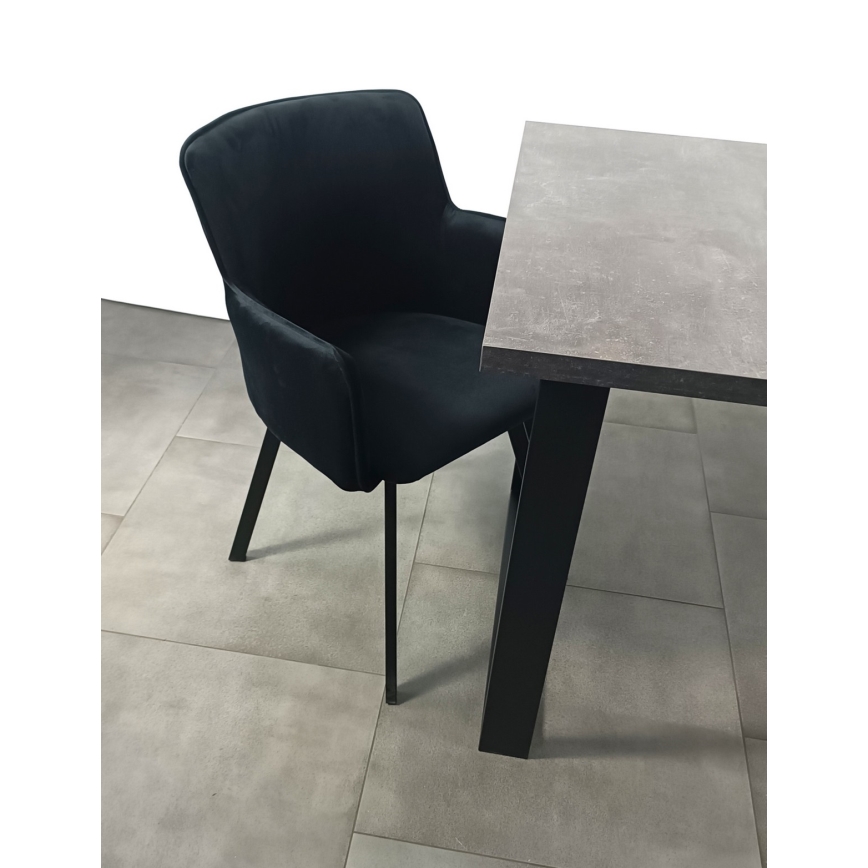 Dining chair AMELIA black