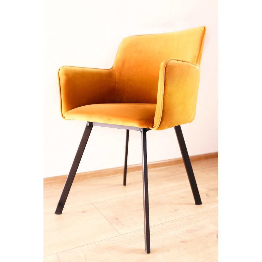 Dining chair AMELIA orange