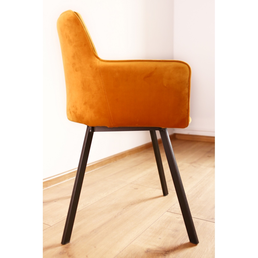 Dining chair AMELIA orange