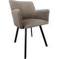 Dining chair AMELIA taupe